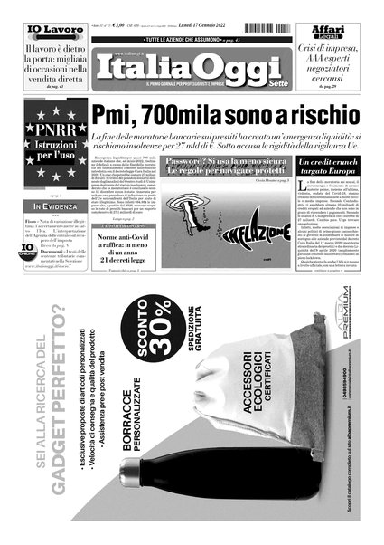 Italia oggi : quotidiano di economia finanza e politica